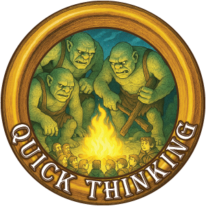 Quick Thinking Quest Badge