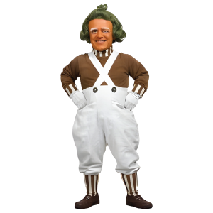 Badge Oompa Loompa Puffington