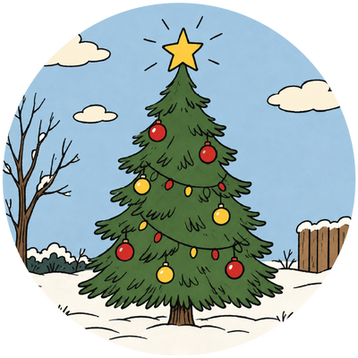 Christmas Trees Challenge Badge