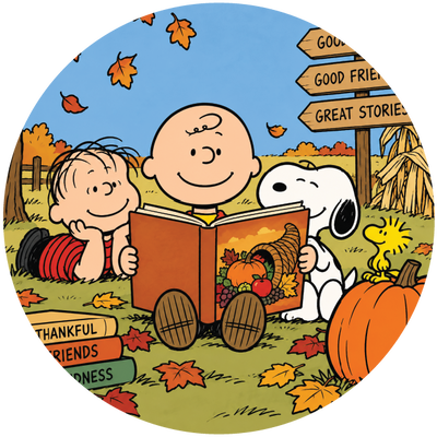 Thanksgiving Reading Challenge Badge