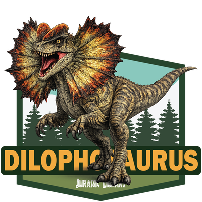 Dilophosaurus Challenge Badge